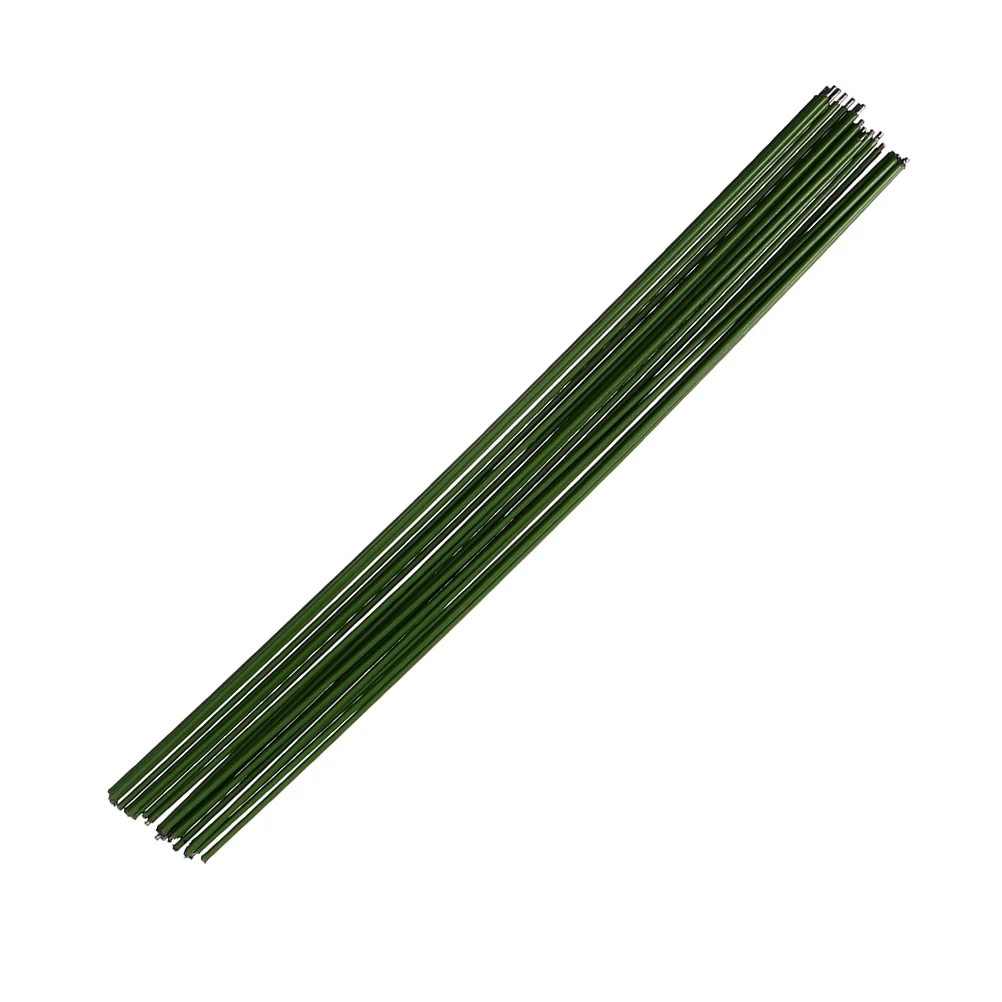 

50pcs Iron Wire Support Frame Garden Plant Stakes Orchid Rods Metal Flower Pot Tomato Plant Supports Climbing Plants