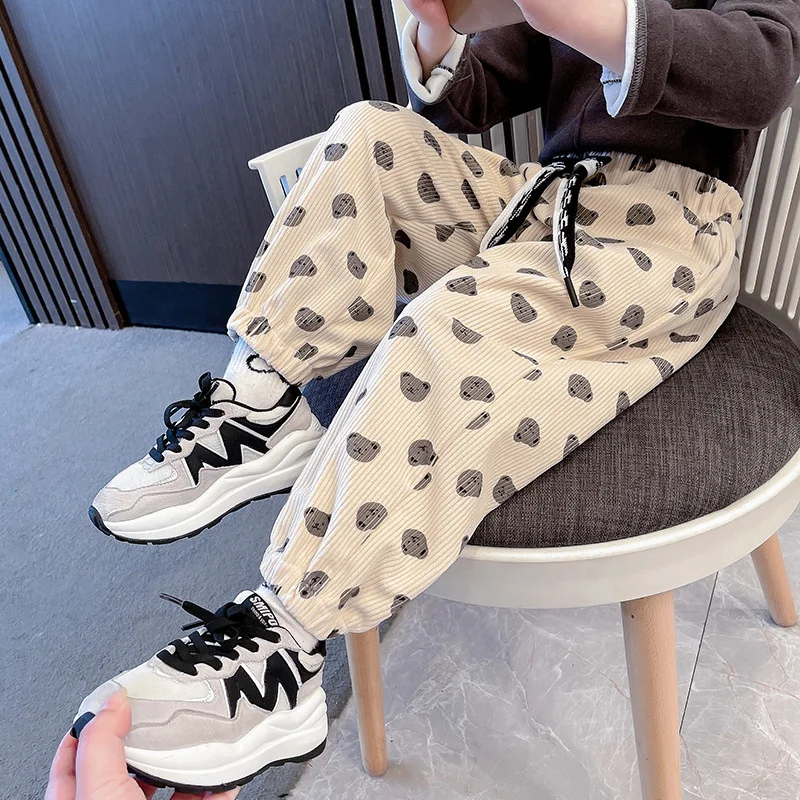 Boys Casual Pants Long Trousers Cotton 2024 Sweet Spring Autumn Baby's Kids Pants High Quality Children's Clothing