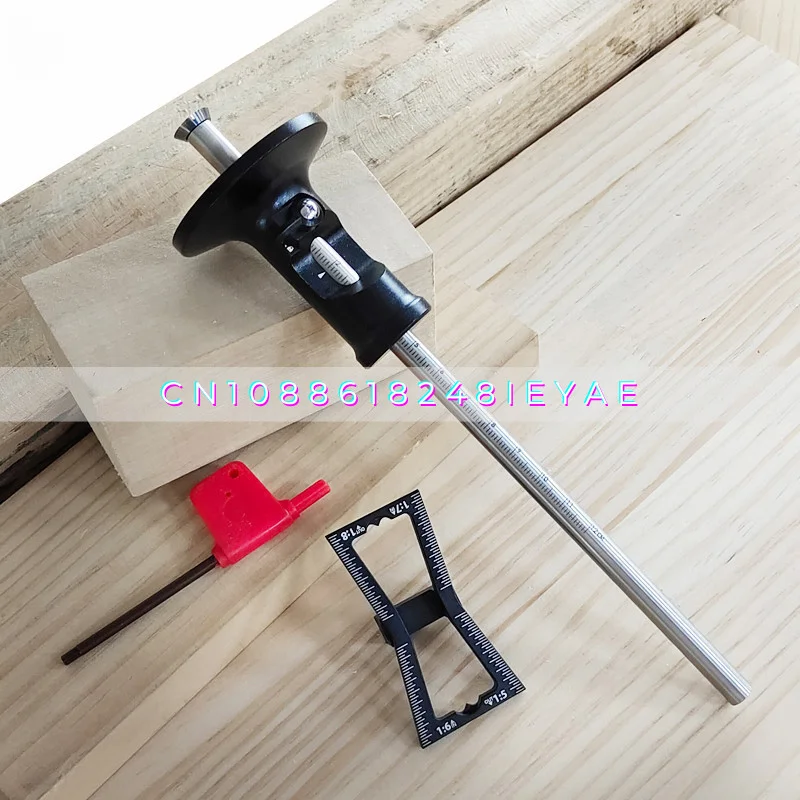 European Woodworking Parallel Scriber, Simple Scribing Gauge, Carbide Blade Drawing Dovetail Gauge Woodworking Tool