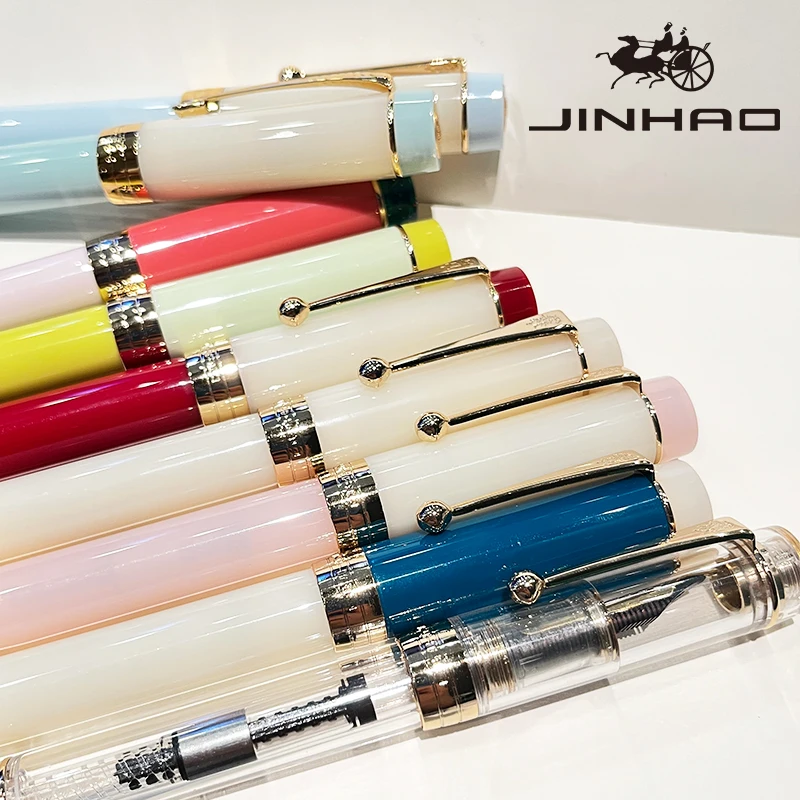 قلم الخط الأنيق Jinhao Century 100 - تصميم مريح، غطاء ملتوي، طرف رفيع (M/F/EF) - مثالي للاستخدام اليومي في المكتب #2