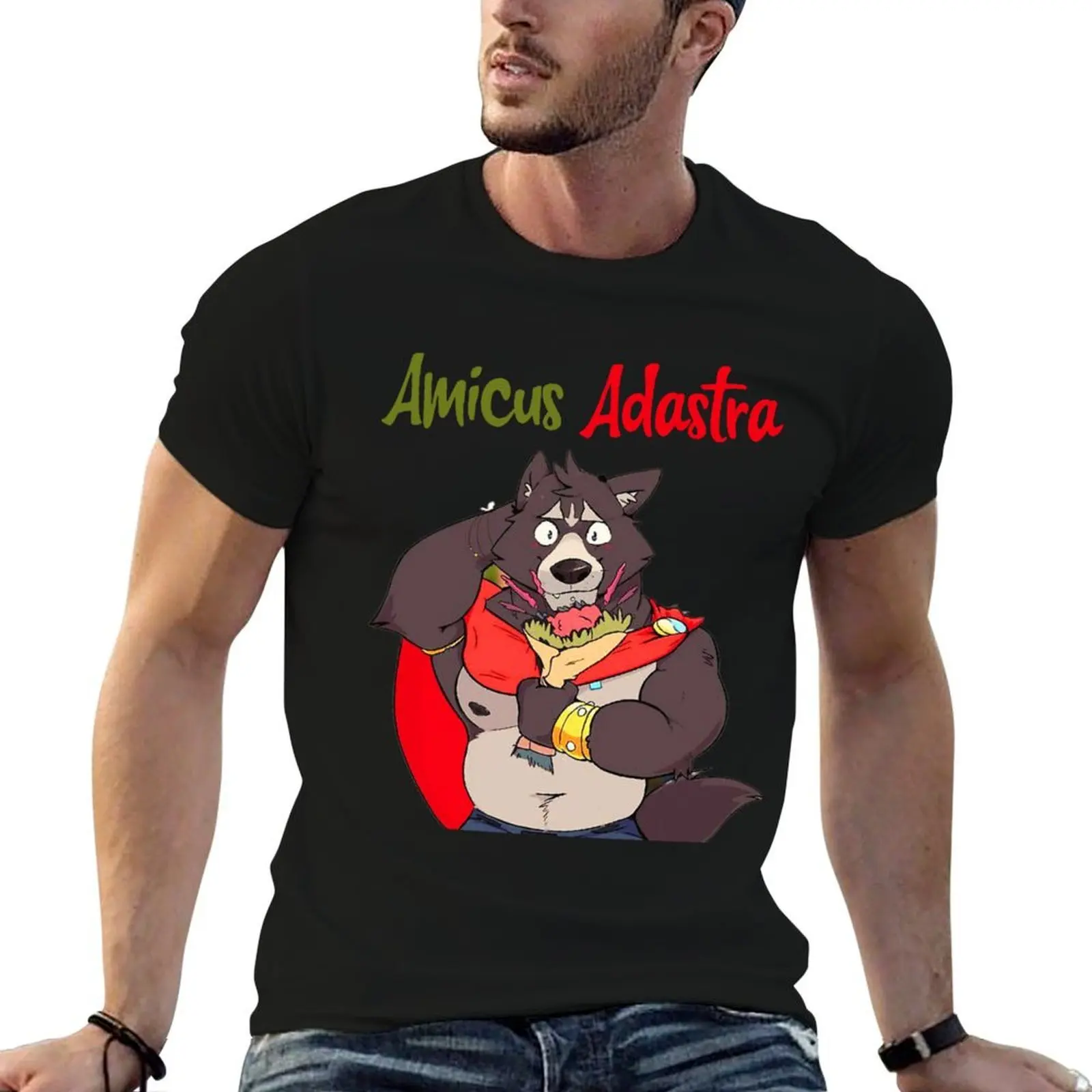 

Amicus Adastra T-Shirt black cotton t-shirt plain for man package man t shirts high quality luxury brand anime tshirt T-Shirt
