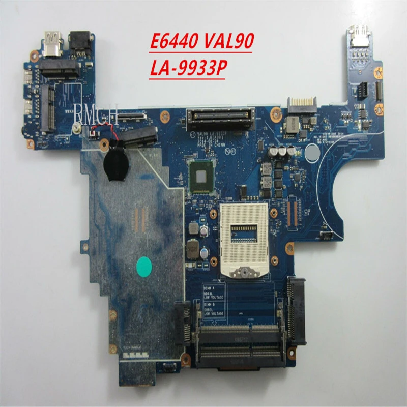 

LA-9933P FOR DELL E6440 Notebook Motherboard VAL90 REV 1.0 Y23GF 0Y23GF