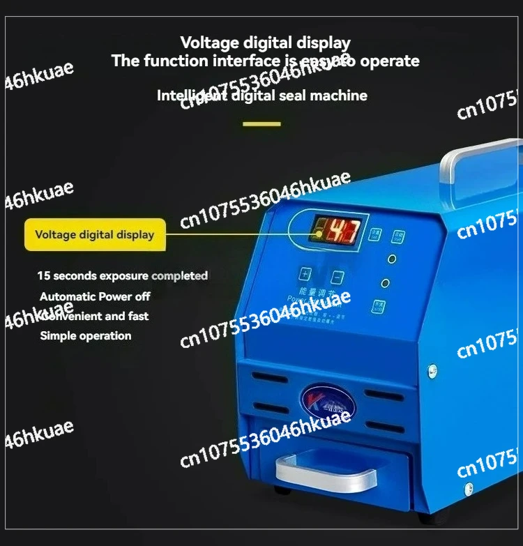 

Фоточувствительный штамп с цифровым дисплеем, гравировальный станок для печати, штамповка, 220 В, машина для штамповки