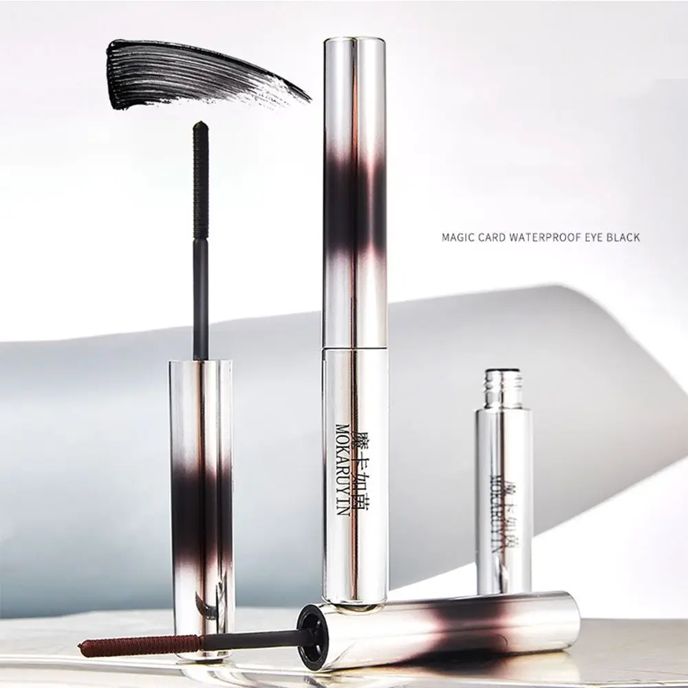 3D فرشاة الحديد المقاومة للماء ماسكارا طويلة الأمد مقاومة للعرق الشباك ماسكارا اضافية سليم رمش ماسكارا امرأة #4