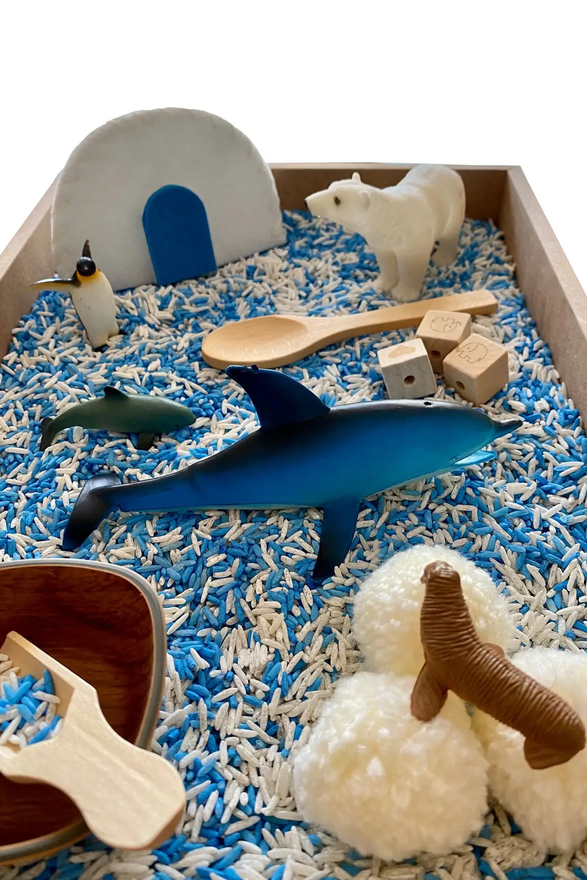 Mainan Kayu Pendidikan-Set Aktivitas Montessori