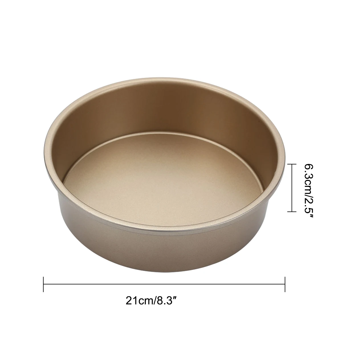 1 PCS Ramekins for Air Fryer, Mini Round Baking Tray Steel Air Fryer , Breakfast Household Kitchen Cooking Tool