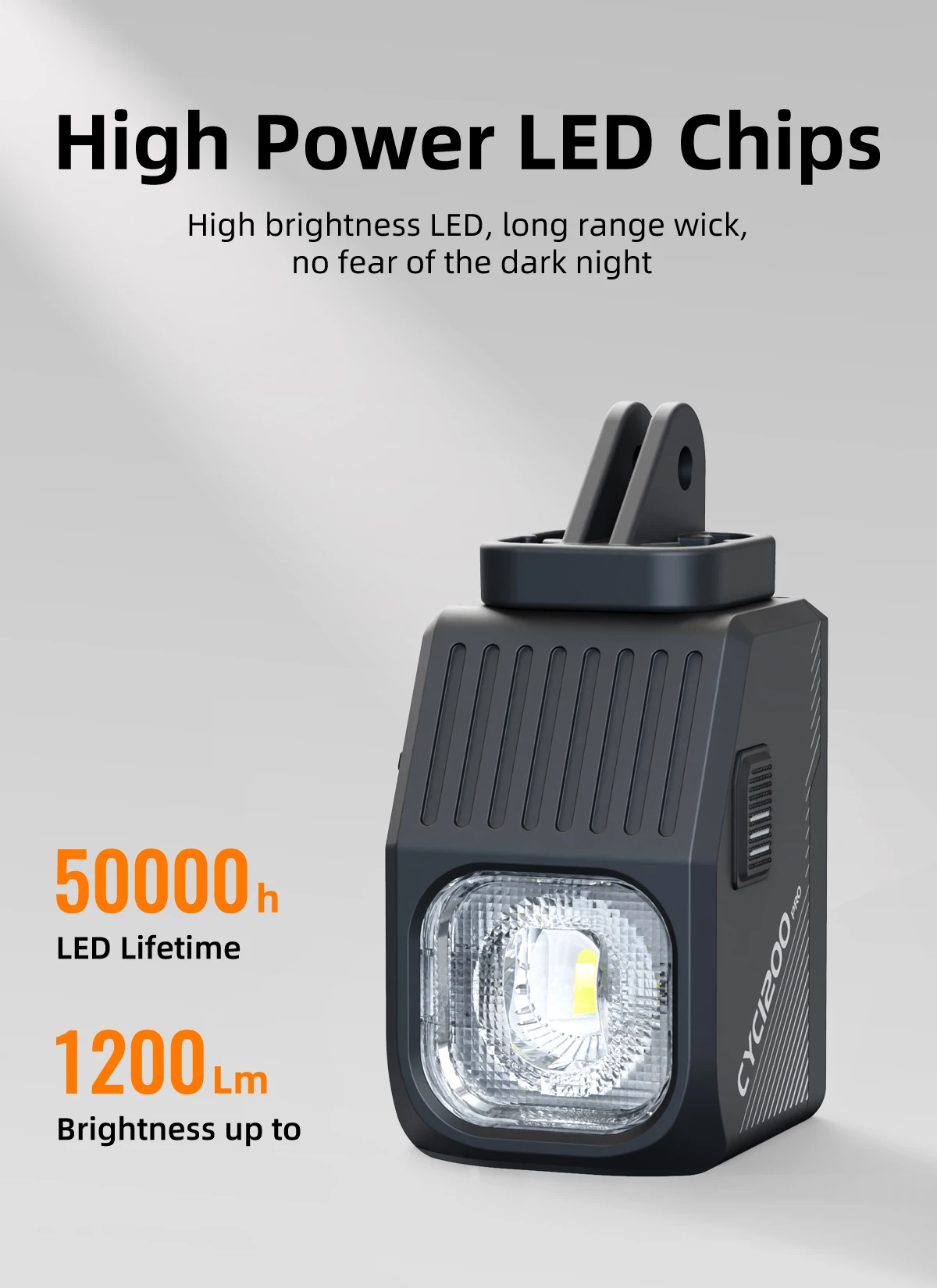 Wireless Remote Suspended Bike Headlight 1200 Lumens Cut-off Line Front Head Lamp Aluminum Alloy Road Mountain CYCLAMI 1200 Pro
