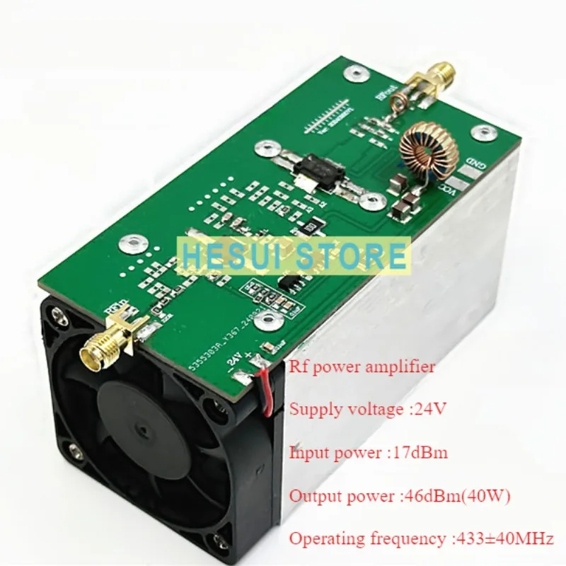 Power amplifier 433MHz 40W