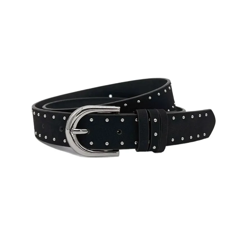 Women's Rivet Belt,…