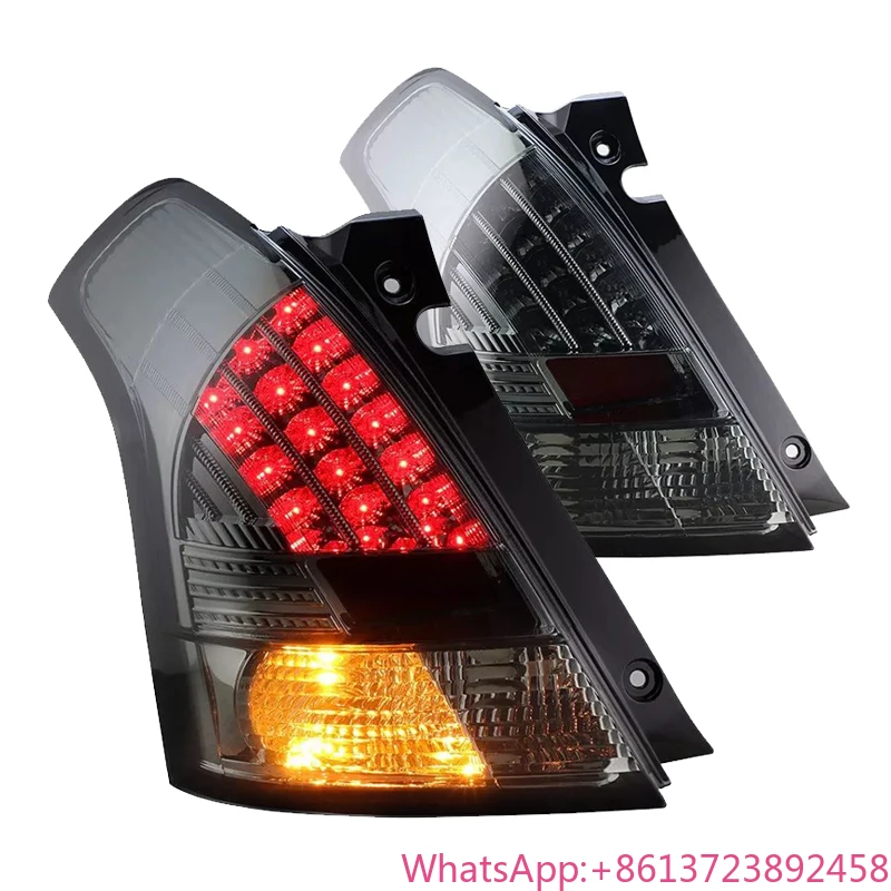 

FOR Suzuki Swift 2005-2016 Improved Taillight LED Automotive Taillight with LED Brake Running Turn signal Lamp Taillight