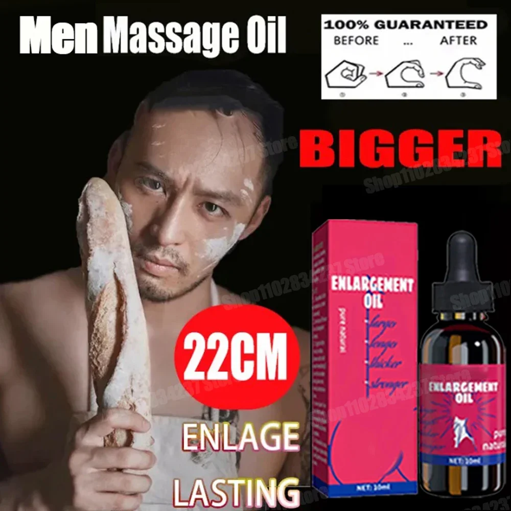 Enlarge and Thickening Growth Men Energy Massage Essential  for Sex, Increase