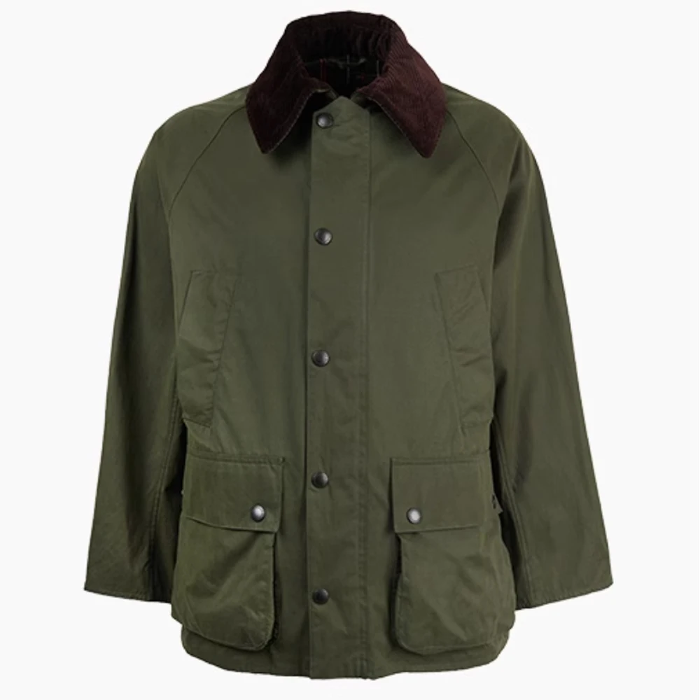 Barbour OS Peached Bedale Unisex Loose Fit Unwaxed Jacket