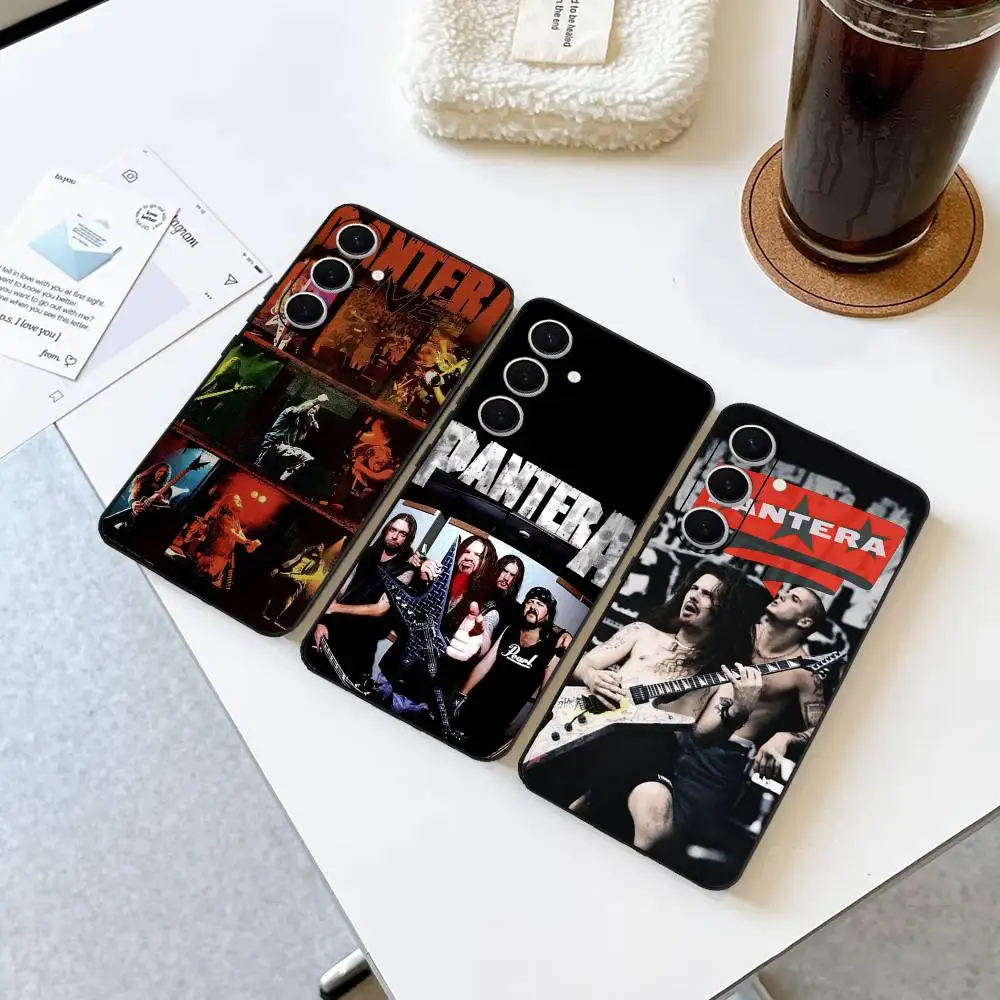 Classic Groove Metal Band P-Pantera Phone Case For Samsung S 9 10 20 21 22 23 30 23 24 Plus Lite Ultra FE S10lite Funda