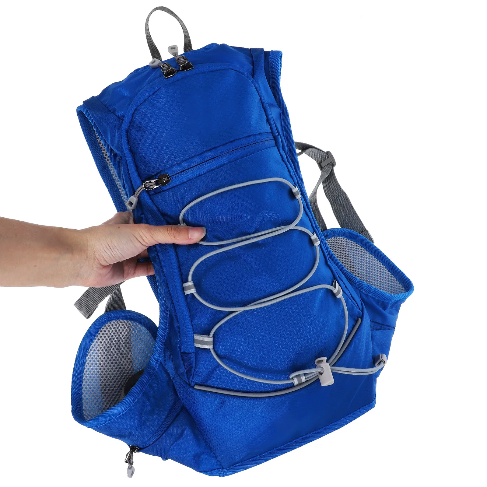 

Легкий водонепроницаемый нейлоновый рюкзак для походов и бега с эргономичной сетчатой спинкой, большой вместимостью для хранения, для альпинизма