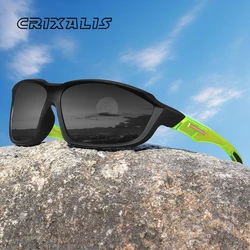 CRIXALIS Classics Outdoor Sport Cycling Sunglasses Men Women Anti Glare Driving Sun Glasses Male Fashion Wraparound Shades UV400
