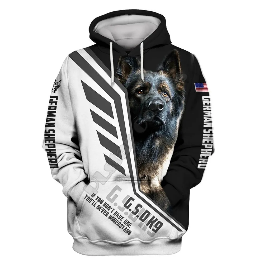 

Never Underestimate An Old Man With A German Shepherd 3D All Over Printed Hoodies Pullovers Street Tracksuit Love Dog 01