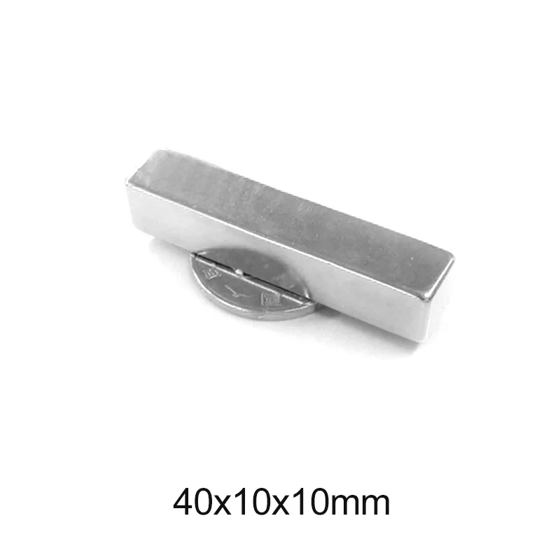 40x10x10 Strong Sheet  Magnet 40*10*10mm Block Rectangular Magnet 40x10x10mm For Home Refrigerators, Offices DIY 40*10*10
