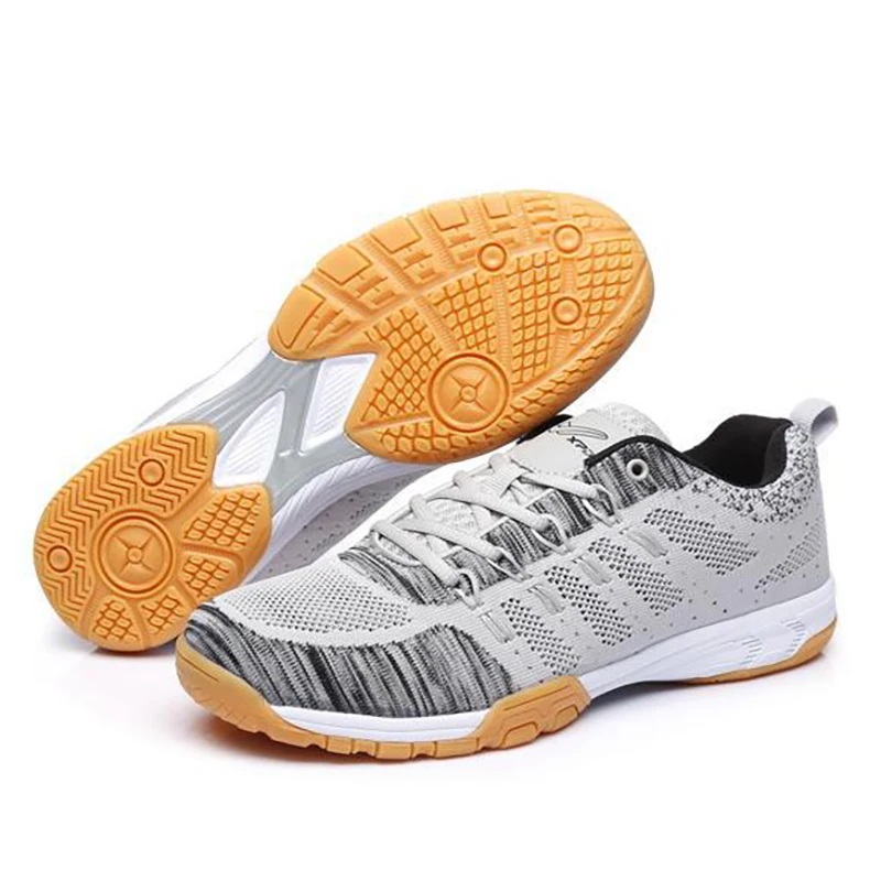 

Men Women Breathable Table Tennis Shoes Student Outdoor Training Sneaker Couples Tennis Shoe Badminton Shoe Non-Slip Lightweight
