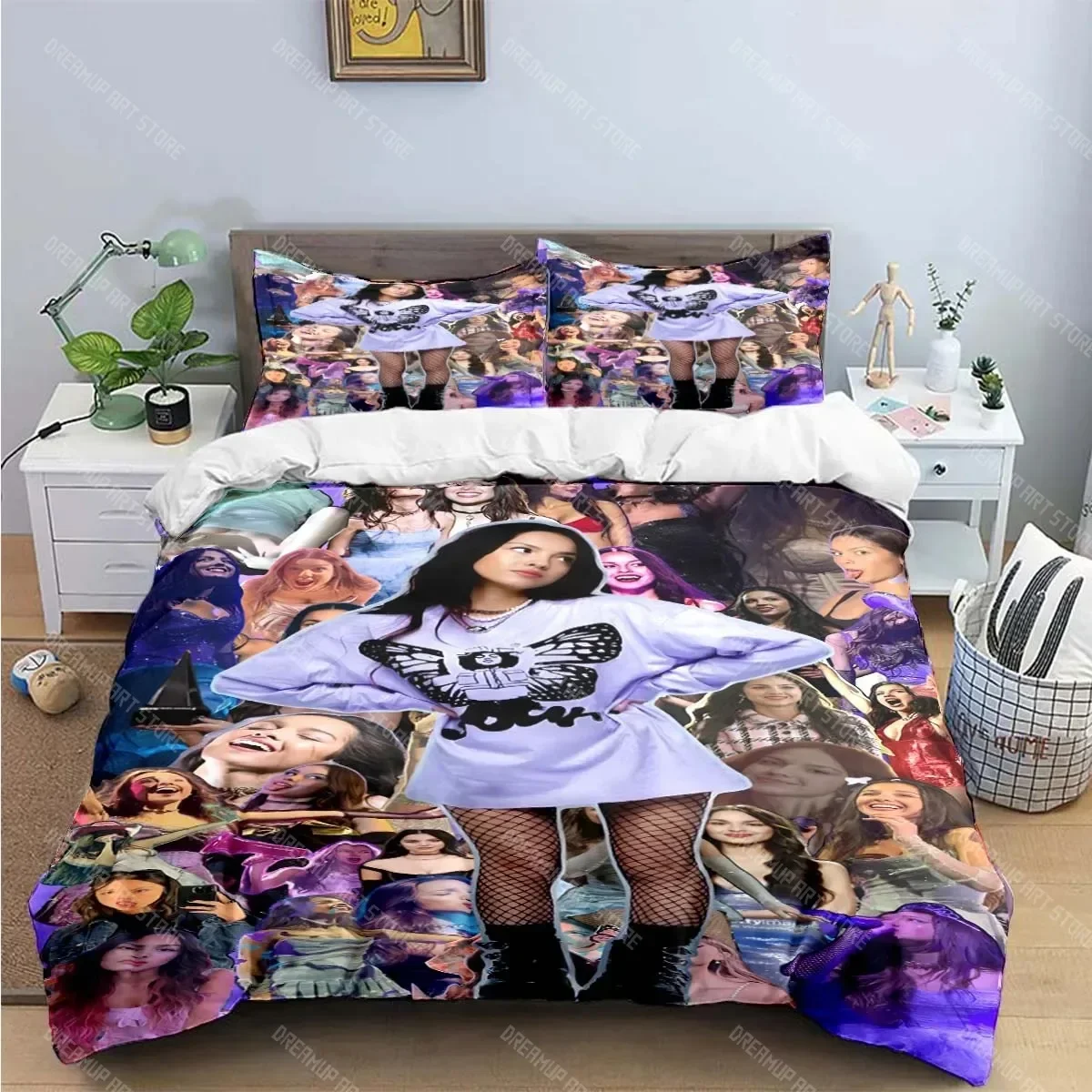 Hot Pop Female Singer Print Bedding Sets Bed Adult Boy Girl Bedroom Decoration Children Single Double Large Size S-Sour Gift