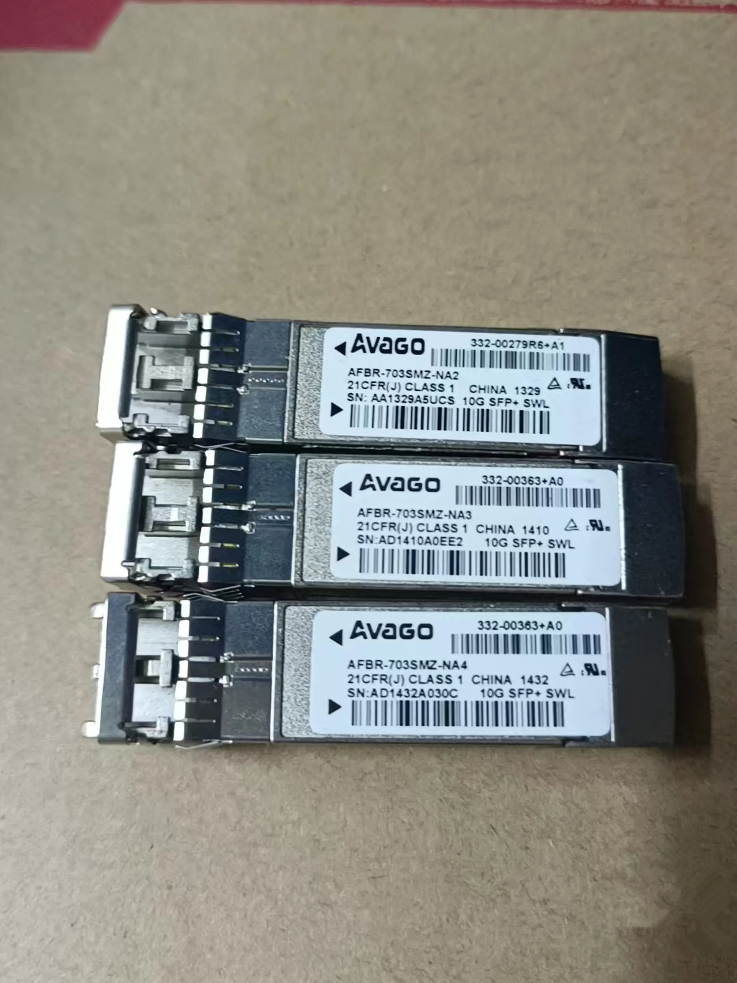 avago-fiber-transceiver-10gb-sfp-afbr-703smz-na4-332-00363-a0-10g-sfp-swl-multimode-dual-fiber-transceiver-module