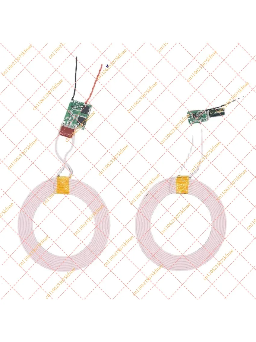 50mm Long-distance Output 24V1.3A High-power Wireless Power Supply Wireless Charging Module  XKT801-38