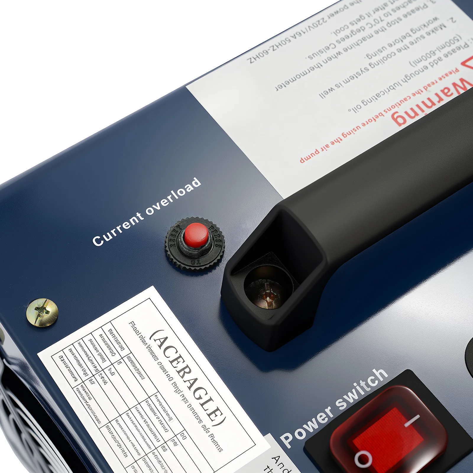 PCP Luftkompressor 1800W 2800 U/min Kabelgebundener Elektrischer Hochdruck-Luftkompressor für Ventile, Rohrleitungen, Hochdruckflaschen – Detail 8