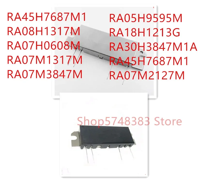 1PCS RA45H7687M1 RA08H1317M RA07H0608M RA07M1317M RA07M3847M RA05H9595M RA18H1213G RA30H3847M1A RA07M2127M modular