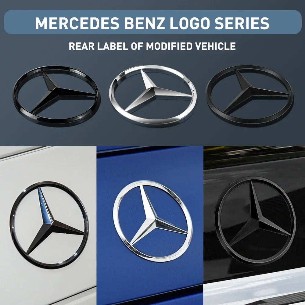 

Car Original Rear Label Badge Sticker for Mercedes-Benz W166 GLE63 AMG S 2016 2017 2018 2019 ML Class Car Tail Emblem Decodation