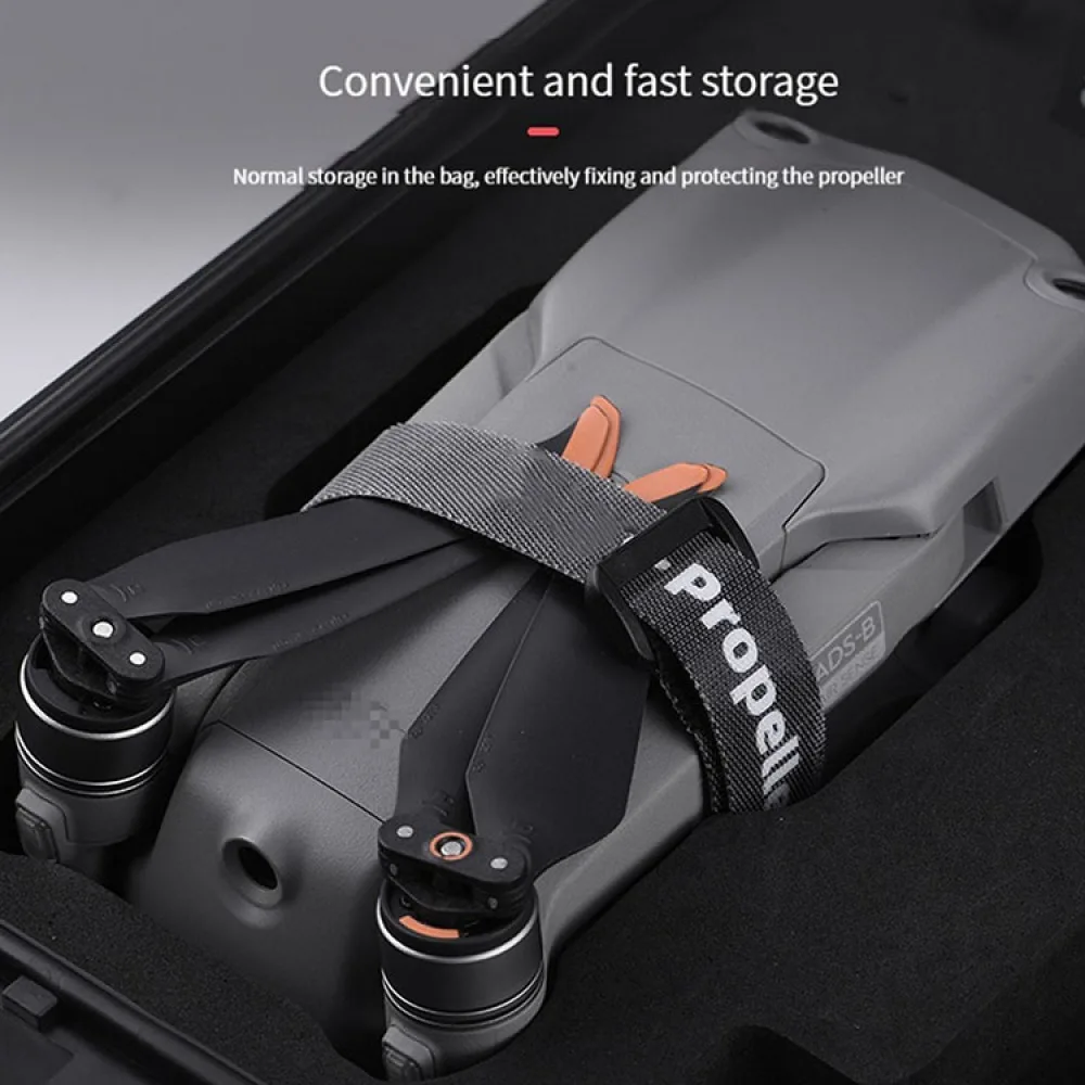 2 قطعة الأشرطة المروحة المثبتات ل DJI Mavic/Mini/2/Air/Air 2/Mini 2/Air 2S/FIMI X8SE/FIMI X8 Mini/Air 3 ملحقات طائرة بدون طيار