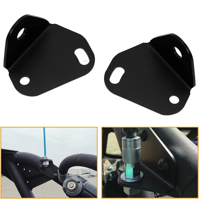 

For Can Am Maverick X3 2017-2022 Installation Adjustable Rear LED Flag Whip Antenna Light Mounting Bracket