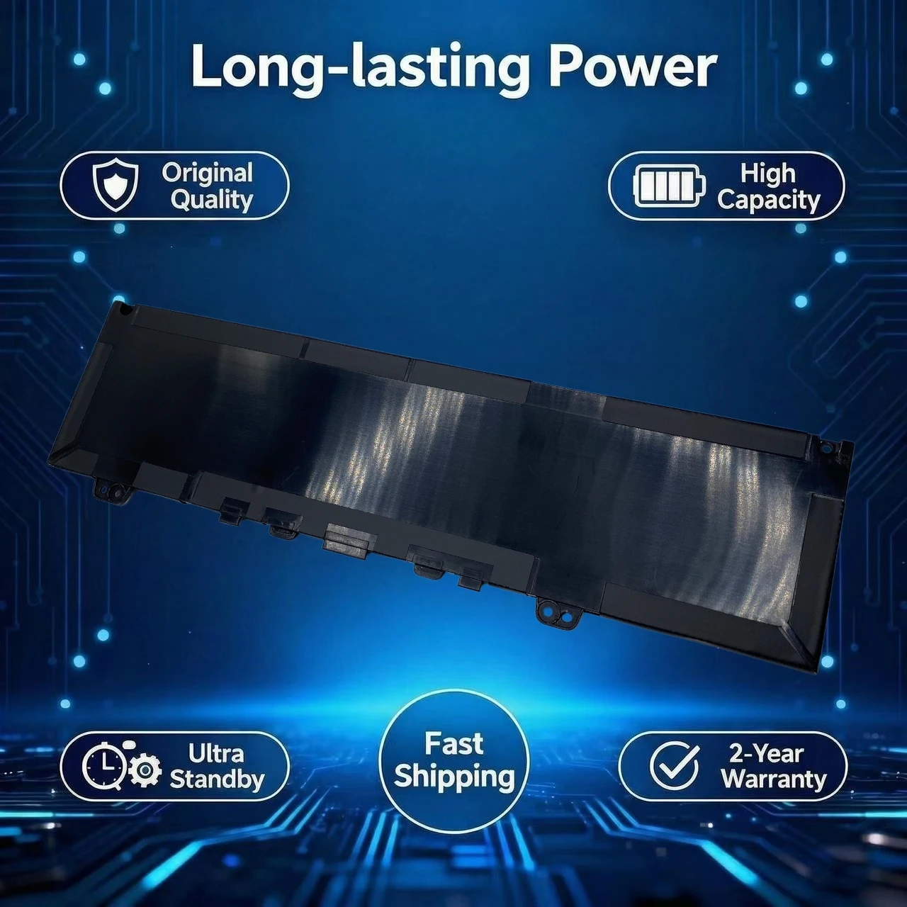 New F62G0 11.4V 38Wh 3166Mah Laptop Battery For Dell Inspiron 13 7370 7373 7380 7386 2-in-1 Vostro 5370 P83G P87G RPJC3 39DY5