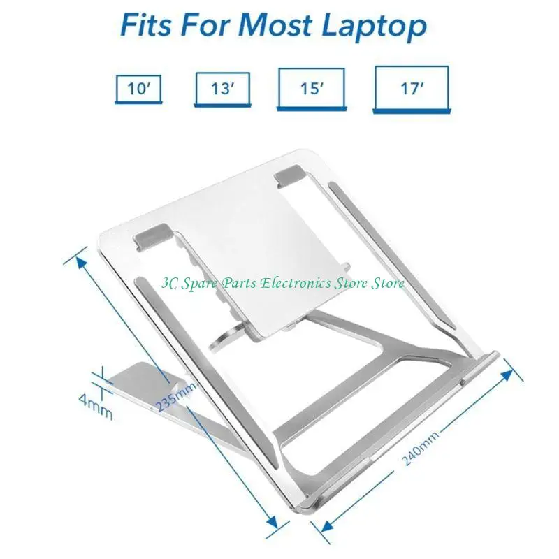 SZ Laptop Stand Adjustable Aluminum Alloy Notebook Tablet Laptop Portable