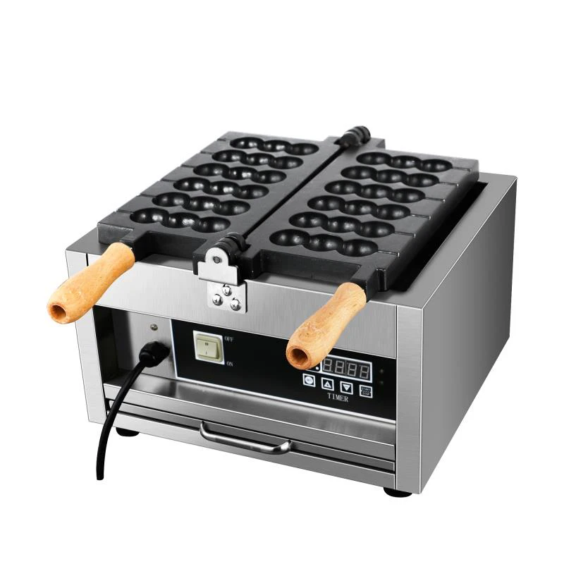 

FY-1103L Electric Skewers Waffle Maker Spherical Pastry Oven Multi-Function Precision Temperature Control Scones Pan Grill