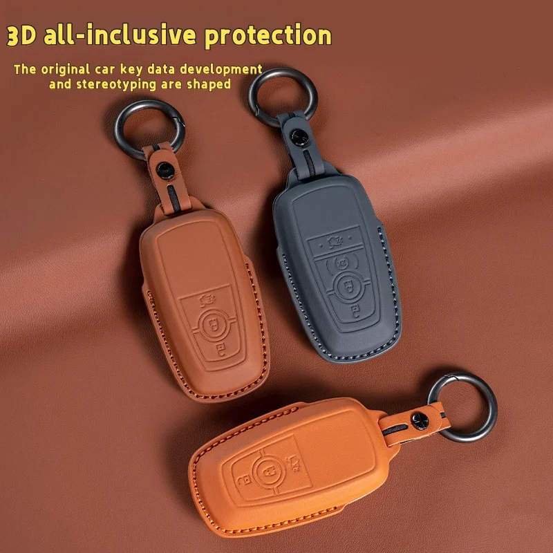 

For Ford All-Inclusive Key Holder Mondeo Edge L Explorer EVOS Sharp International Ranger Car Scratch Resistant Key Bag Fringe