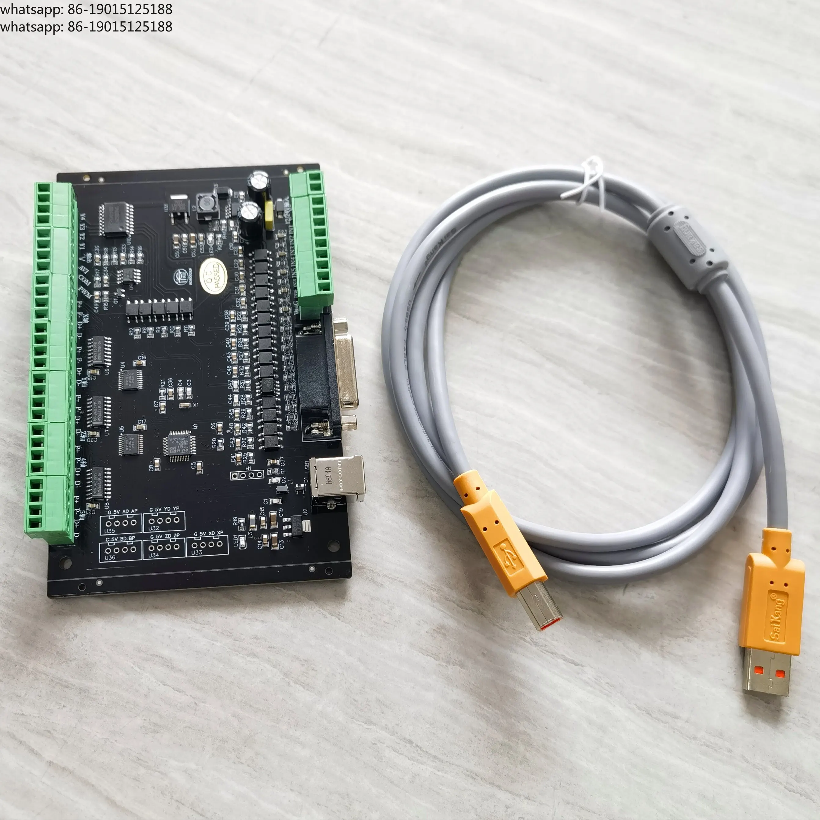 MACH3 motion control card 3-axis 4-axis 5-axis USB engraving machine control board supports wired handwheel stepping servo