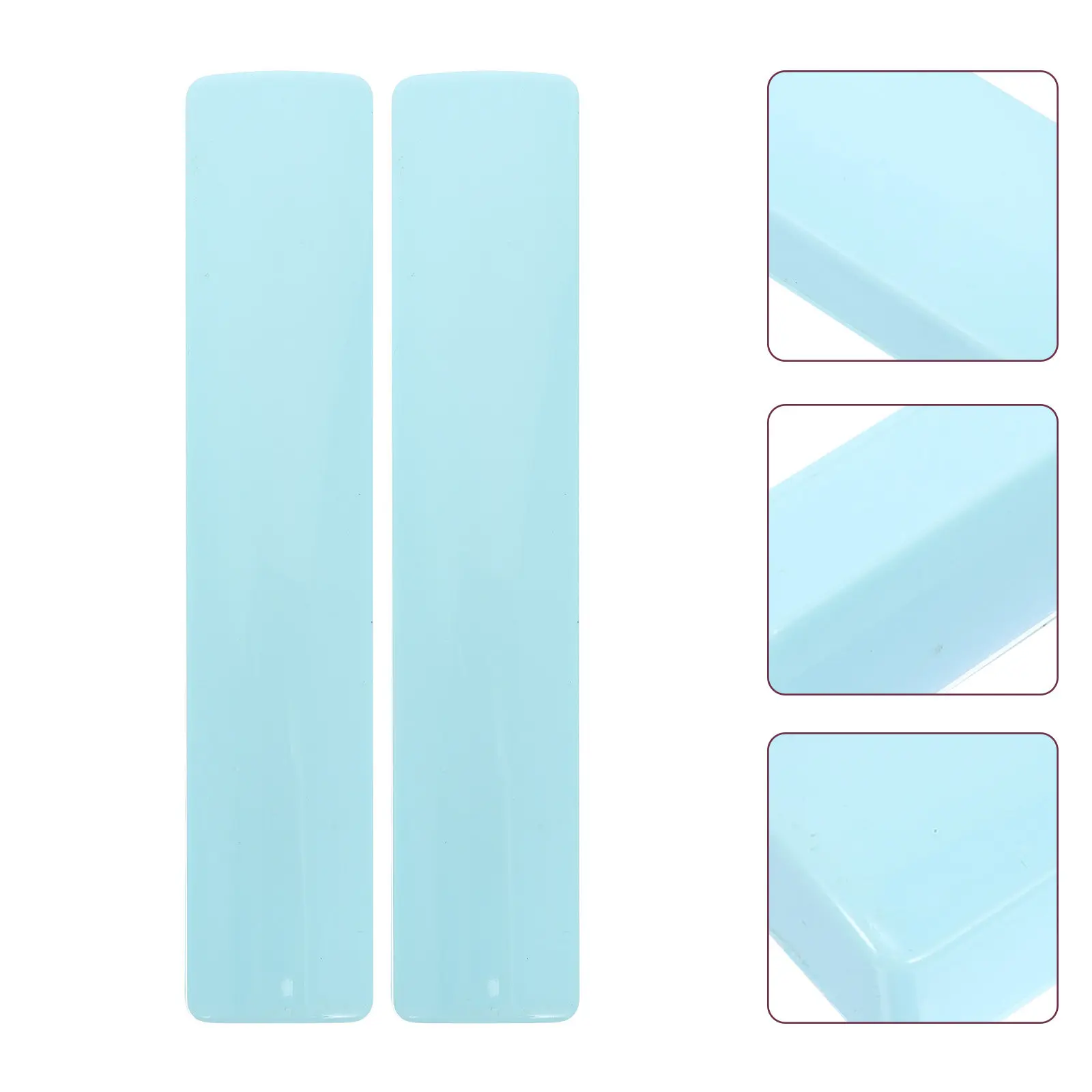 2Pcs Exquisite Plastic Paperweights for Chinese Calligraphy Painting Drawing Kanji Practice Office Desk Decor Home