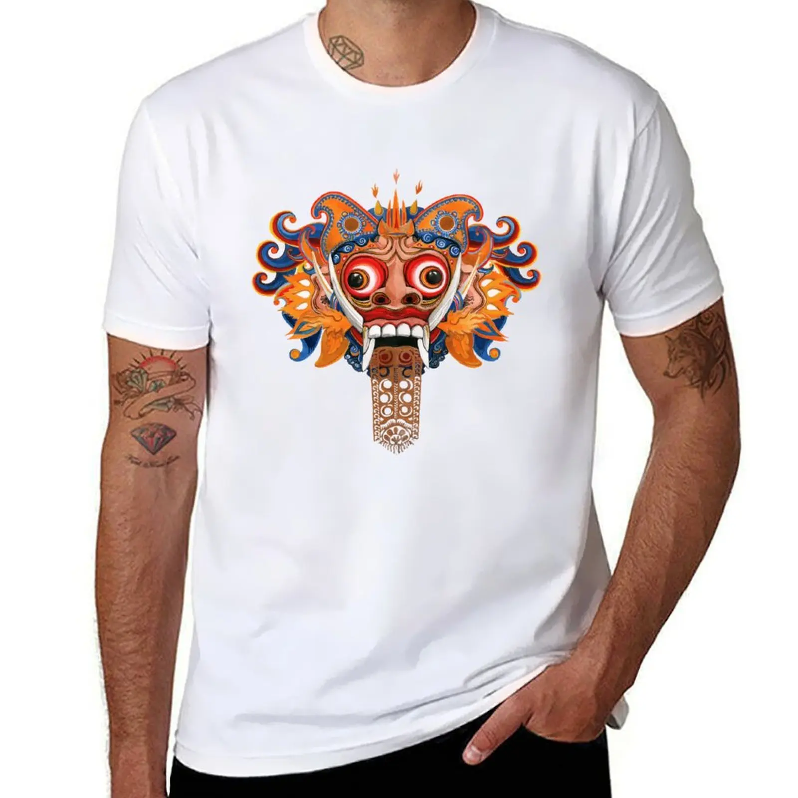

Giri Kedaton - Barong T-Shirt mens graphic t shirts man t shirt summer T-Shirt