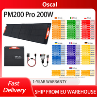Blackview Oscal PM200 Pro 200W Foldable Solar Panel, 23% High Conversion Efficiency, IP67 Waterproof Level, Foldable & Portable
