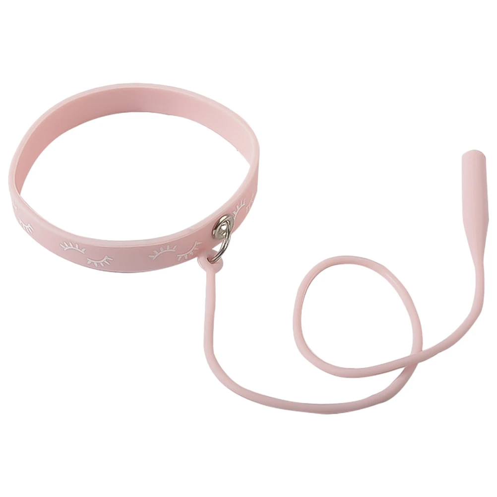 Suporte de pulseira de silicone lash pulseira protetor extensões de cílios maquiagem pinça anel ferramenta macio antiderrapante longo