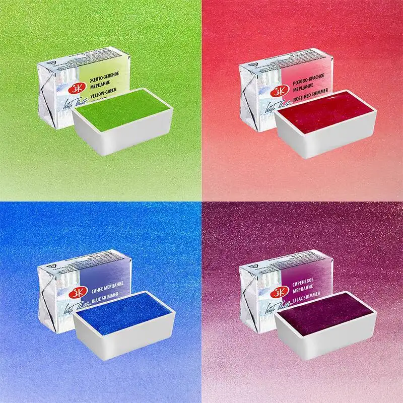 الليالي البيضاء الروسية 2024 سلسلة لامعة طلاء صلب كتلة واحدة الصيف الربيع مجموعة الطلاء المائي #3