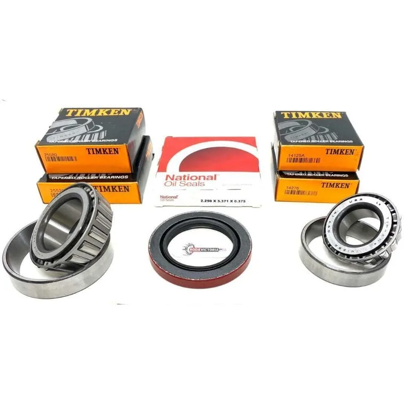 TIMKEN 25580 25520 14125A 14276 jeu de graisse de joint de roulement pour essieu de remorque de 7000 lb