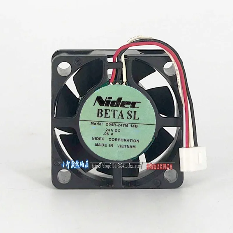 ORIGINAL D04R-24TM 14B 24V 0.06A 4015 40*40*15mm KIPAS PENDINGIN BARU RADIATOR