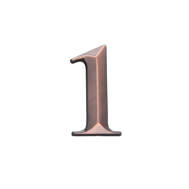 

2.7-inch ABS Metal Sensing Number Plate 7cm Stereoscopic House Number Digital Door Head Stereoscopic Characters