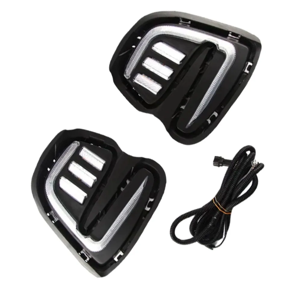 Enhanced Visibility ABS Daytime Running Lights Fit for Chevrolet Cavalier 2016-2019 Energy Efficient