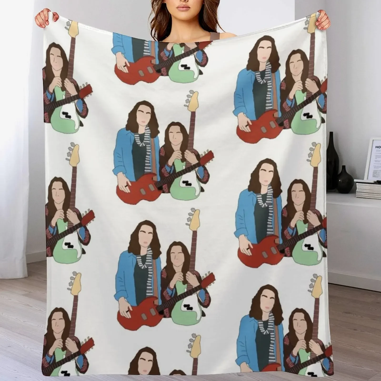 

Jake And Sam Kiszka Throw Blanket Stylish Warm Blanket for Living Room Bedroom