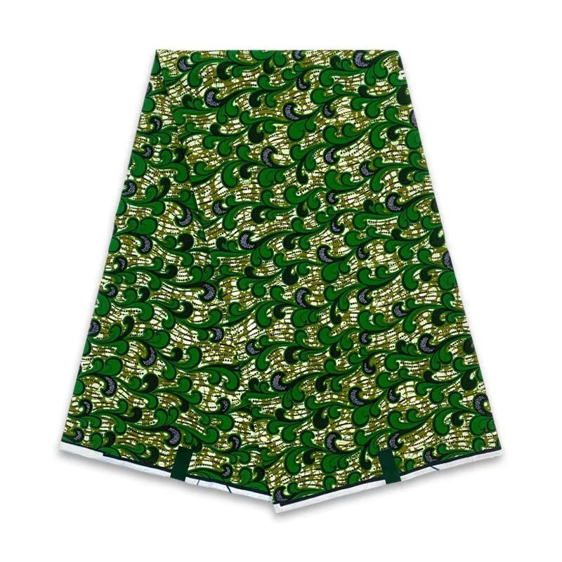 قماش مطبوع شمع أفريقي ، مضمون حقيقي ، شمع حقيقي ، شمع أنقرة ، قماش قطني 100 ٪ لفساتين الحفلات ، أحدث ، 6 ياردات ، Y16 #5