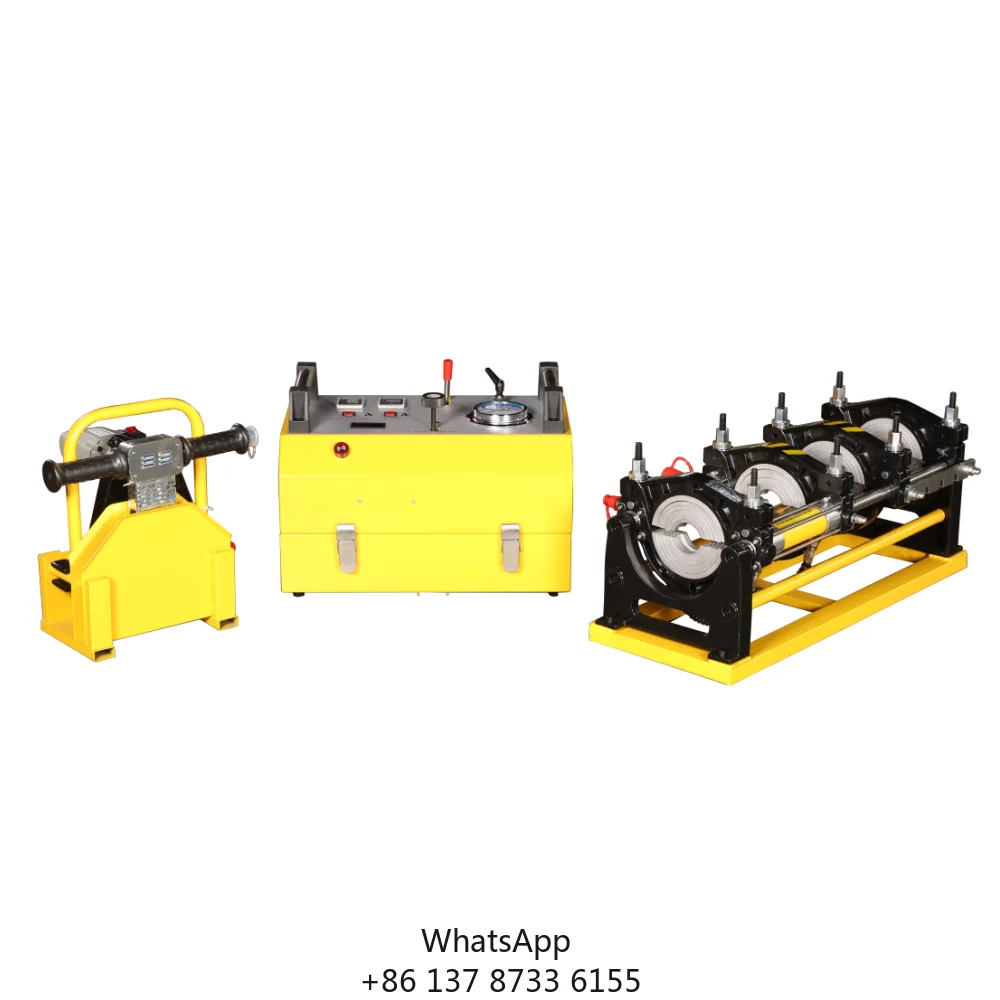 High-quality New Product 50-250mm Hydraulic Butt Fusion Welding Machine Hot-Melt Plastic Pipes HDPE/PP/PVDF 2-Year Warranty