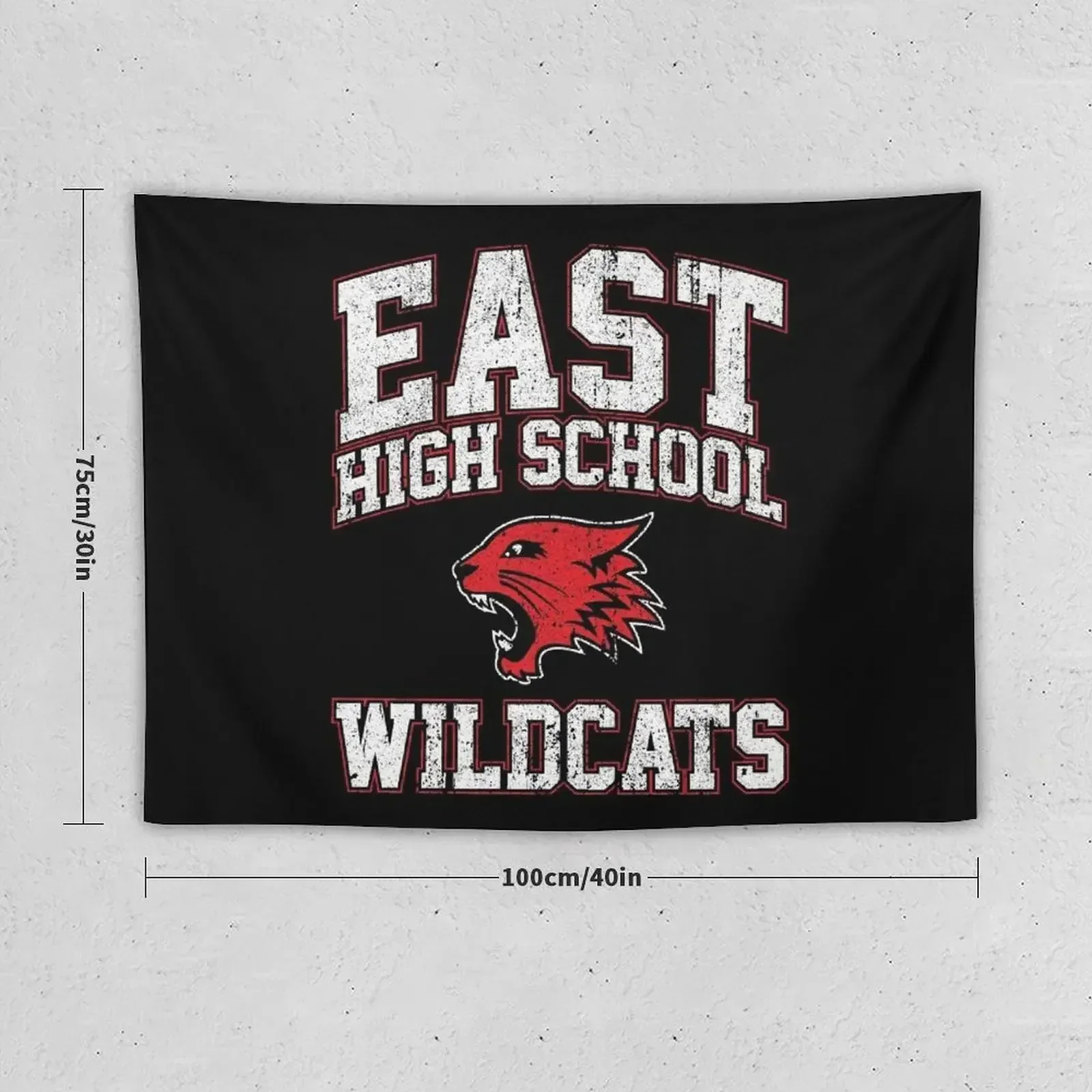 East High School Wildcats Tapestry House Decoration Anime Decor Room Design Tapestry