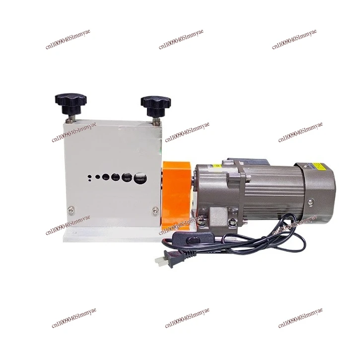 

Small wire stripping machine for water and electricity workers