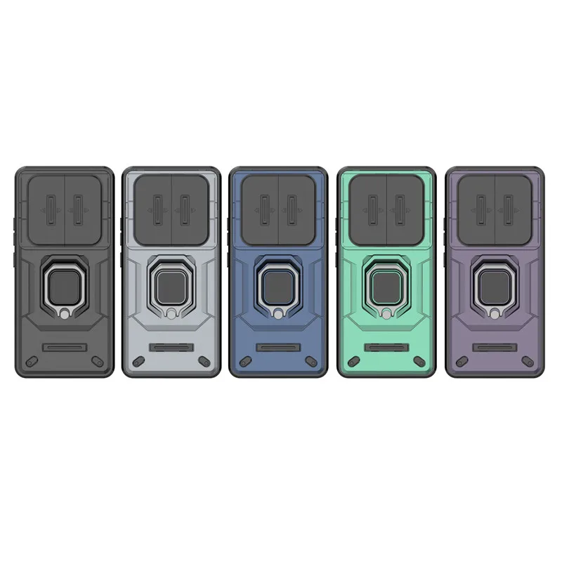 For Xiaomi Poco X7 Case Slide Camera Phone Case Xiaomi Poco X7 5G Cover Armor Hard PC Shockproof Phone Cover For Xiaomi Poco X7